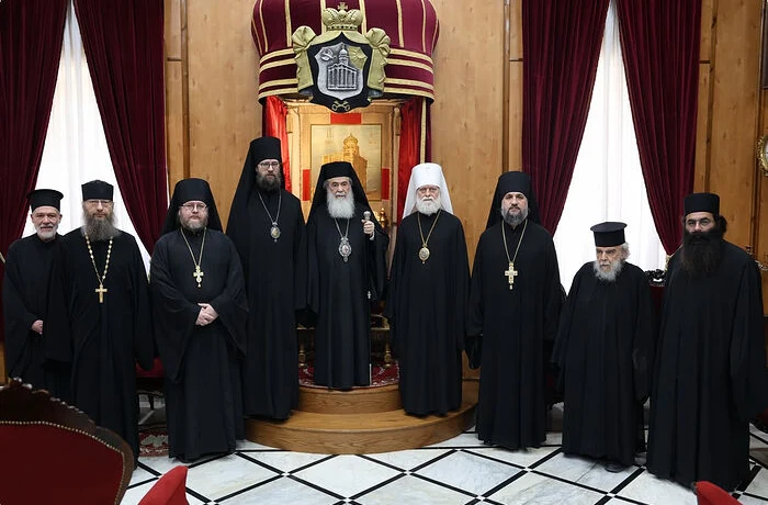 Иерусалимский Патриарх встретился с представителями Эстонской ПХЦ